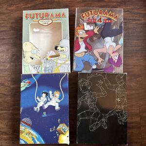 Futurama Volume 4 & 4 DVD 7 Discs 1 Missing From V4 Fox TV Shows Matt Groening